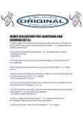 HURST EVALUATION TEST QUESTIONS AND ANSWERS SET A&period;pdf
