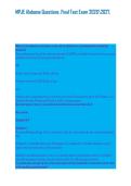 MPJE Alabama Questions &period;Final Test Exam 20262027&period;&NewLine;&NewLine;&NewLine;