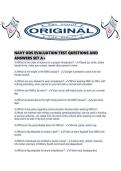 NAVY ODS EVALUATION TEST QUESTIONS AND ANSWERS SET A&period;pdf