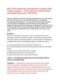 WGU D344 Assessment and Diagnostic Processes NEW Practice Questions &ndash; Third Unique Set Verified Answers with Detailed Rationales &vert; 2025 Edition