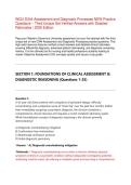 WGU D344 Assessment and Diagnostic Processes NEW Practice Questions &ndash; Third Unique Set Verified Answers with Detailed Rationales &vert; 2025 Edition