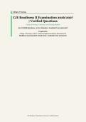CJE Readiness II Examination &ndash; Clinical Judgment Readiness Examination II &ndash; College of Nursing &ndash; 2026&sol;2027 Academic Year &ndash; 200 Questions and Answers Covering Four Core Domains