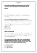 CHAMBERLAIN COLLABORATIVE HEALTHCARE &mdash; NR-446  EXAM &NewLine;QUESTIONS LATEST VERSION QUESTIONS AND ANSWERS 2026 &NewLine;EDITION
