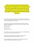 EVOLVE ELSEVIER HESI MED SURG EXAM UPDATED QUESTIONS WITH ANSWERS EVOLVE ELSEVIER HESI MED SURG EXIT EXAM VERSION 1 MED SURG HESI EVOLVE ELSEVIER NEWEST 2025-2026 COMPLETE QUESTIONS AND CORRECT ANSWERS VERIFIED ANSWERS ALREADY GRADED A&plus;