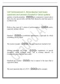CAP Achievement 4 &comma; Rickenbacker test Exam&NewLine;questions and answers Graded A&plus; latest update&NewLine;qualities of professionalism - puts community's interest above&NewLine;their own&comma; has special skills&comma; and they hold themselves and their peers to&NewLine;an ethical code&period;