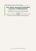 Civic Literacy Assessment Examination &ndash; FCLE &ndash; Florida Department of Education &sol; State University System &ndash; 2026&sol;2027 Academic Year &ndash; 80 Questions and Answers Covering Four Core Domains