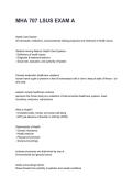 MHA 707 LSUS EXAM A Questions and Explained Answers &lpar;2026&sol;2027&rpar;&NewLine;