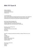 MHA 707 Exam B Questions and Explained Answers &lpar;2026&sol;2027&rpar;&NewLine;