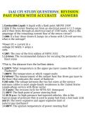 IAAI CFI STUDYQUESTIONS  &NewLine;REVISION &NewLine;PAST PAPER WITH ACCURATE &NewLine;ANSWERS