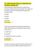 CAI - week 7 Exam Questions & Answers &lpar;Grade A&plus;&rpar;