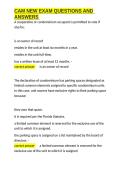 CAM NEW EXAM QUESTIONS AND ANSWERS&period;docx&NewLine;&NewLine;