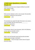 LCAM Exam Questions & Answers &lpar;Grade A&plus;&rpar;&period;docx&NewLine;&NewLine;