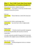 Misc 2 - Test CAM Cram &lpar;test from book&rpar; Exam Questions & Answers &lpar;Grade A&plus;&rpar;&period;docx&NewLine;&NewLine;