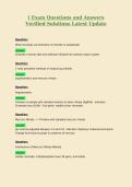 CWEA Lab Analyst Exam Questions and Answers Verified Solutions Latest Update 2&NewLine;