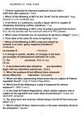 HAZWOPER 40-Hour Final Exam 2027 &vert; Practice Questions with Verified Answers & Rationales &vert; Latest Update