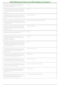 NHA Phlebotomy Practice Test &vert; 100 Questions & Verified Answers 2026&sol;2027