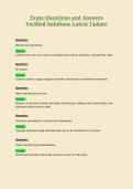 CWEA Mechanical Technologist Exam Questions and Answers Verified Solutions Latest Update 2