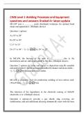 CWB Level 1 Welding Processes and Equipment&NewLine;questions and answers Graded A&plus; latest update&NewLine;MCAW uses a &lowbar;&lowbar;&lowbar;&lowbar;&lowbar;&lowbar;&lowbar;&lowbar; push &lpar;forehand&rpar; technique for optimal bead&NewLine;shape and appearance&period; &lpar;Multiple choice&rpar;&NewLine;Question 1 options&colon;&NewLine;A&rpar; 10&deg; to 20&deg;&NewLine;B&rpar; 20&deg; to 30&deg;&NewLine;C&rpar; 5&deg; 