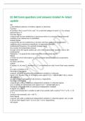 EE 360 Exam questions and answers Graded A&plus; latest&NewLine;update&NewLine;Set&NewLine;a well defined collection of distinct objects or elements&period;&NewLine;Function&NewLine;A function f from a set X into a set Y is a rule that assigns to each x &isinv; X a unique&NewLine;element f&lpar;x&rpar; &isinv; Y&period;&NewLine;Discrete Signal