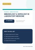 Immunology & Serology in Laboratory Medicine 8th Edition &ndash; Practice Questions & Answers &vert; Complete Study PDF