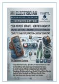 Michigan Master Electrician Exam Prep 2026 &vert; 100 Practice Questions with Correct Answers & Detailed Rationales &vert; Newest Update
