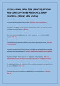 ISYE 6414 FINAL EXAM 2026 UPDATE QUESTIONS&NewLine;AND CORRECT VERIFIED ANSWERS ALREADY&NewLine;GRADED A&plus; &lpar;BRAND NEW VISION&rpar;