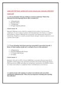 Latest LEIK FNP Exam verified with correct answers plus rationales 2026&sol;2027 &NewLine;instant pdf