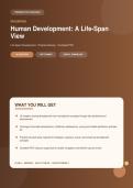 Human Development A Life-Span View 9th Edition &ndash; Lifespan Psychology Questions & Answers &vert; Complete Study Review PDF