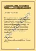 Chamberlain NR 511 Midterm Exam Bundle &ndash; 4 Complete Practice Exam Sets&NewLine;