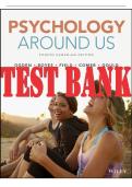  Psychology Around Us 4th Canadian Edition &ndash; Complete Test Bank and Practice Questions