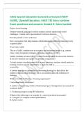 GACE Special Education General Curriculum STUDY&NewLine;GUIDE&comma; Special Education&comma; GACE 735 Extra combine&NewLine;Exam questions and answers Graded A&plus; latest update&NewLine;Project-based learning&NewLine;Student-centered pedagogy in which students actively explore real-world