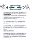 PAEA PEDIATRICS EOR CORE MAIN QUESTIONS AND ANSWERS SET A&period;pdf