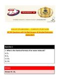 SKILLCAT EPA 608 EXAM &mdash; COMPLETE STUDY GUIDE&NewLine;All 244 Questions with Verified Answers & Detailed Rationales &lpar;2026&sol;2027&rpar;&NewLine;