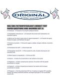 NSG 5003 PATHOPHYSIOLOGY CORRECT TEST PAPER QUESTIONS AND ANSWERS SET A&period;pdf