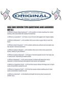 NSG 5003 REVIEW TIPS QUESTIONS AND ANSWERS SET A&period;pdf