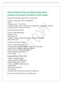 Hazmat trailers&sol;tanks&sol;cars&sol;fixed facilitys Exam&NewLine;questions and answers Graded A&plus; latest update&NewLine;Intermodal Tank Nonpressure &lpar;IM 101 portable tank&rpar;&NewLine;-Capacity &colon; range from 5&comma;000 to 6&comma;300 gallons&NewLine;-Type 1&NewLine;-Design pressure&colon; 25&period;4 to 100 psi&NewLine;-Contents&colon; liqui