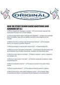 NUR 198 STUDY EXAMS GUIDE QUESTIONS AND ANSWERS SET A&period;pdf