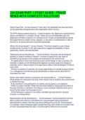 CIA EXAM PART 1 STUDY GUIDE - FRAUD RISKS WITH COMPLETE SOLUTIONS