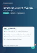 Hole&rsquo;s Human Anatomy & Physiology 15th Edition &ndash; A&P Practice Questions & Answers &vert; Complete Systems Review PDF