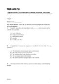 Test Bank for Corporate Finance 13th Edition by Stephen A&period; Ross&comma; Randolph W&period; Westerfield & Jeffrey Jaffe 2026&sol;2027 &ndash; Verified Answers