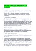 IIA CIA 1 - MIXED QUESTIONS AND ANSWERS