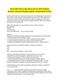 &lpar;ISC&rpar;2 SSCP Test 2 with all Correct & 100&percnt; Verified Answers &vert;Actual Complete Update &vert;Guaranteed to Pass