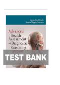 Test Bank for Advanced Health Assessment & Diagnostic Reasoning&comma; 5th Edition by Jacqueline Rhoads &ndash; Practice Questions&comma; Answers & Exam Review 2026&sol;2027
