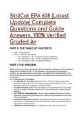 SkillCat EPA 608 Universal Certification &lpar;2026&sol;2027Update&rpar;&colon; Elite Practice Questions&comma; Verified Answers & Expert Rationales &lpar;Graded A&plus;&rpar;