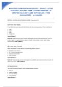 NUR 2092 RASMUSSEN UNIVERSITY EXAM 3 LATEST 2026&sol;2027 &vert; PATIENT CARE &vert; EXPERT VERIFIED &vert; 40 VERIFIED Q&A &vert; NGN-ALIGNED &vert; DETAILED RATIONALES &vert; PASS GUARANTEED &ndash; A&plus; GRADED