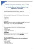 NUR 2092 RASMUSSEN UNIVERSITY - EXAM 4 LATEST 2026&sol;2027 &vert; COMPREHENSIVE REVIEW &vert; EXPERT VERIFIED &vert; 40 VERIFIED Q&A &vert; DETAILED RATIONALES &vert; PASS GUARANTEED &ndash; A&plus; GRADED