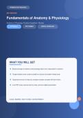 Fundamentals of Anatomy & Physiology 8th Edition &ndash; A&P Practice Questions & Answers &vert; Complete Study Review PDF