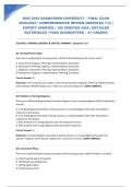 NUR 2092 RASMUSSEN UNIVERSITY - FINAL EXAM 2026&sol;2027 &vert; COMPREHENSIVE REVIEW &lpar;MODULES 1-4&rpar; &vert; EXPERT VERIFIED &vert; 100 VERIFIED Q&A &vert; DETAILED RATIONALES &vert; PASS GUARANTEED &ndash; A&plus; GRADED