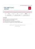 PMT 3600V EXAM 2 Actual Exam 2026&sol;2027 &ndash; Complete Exam-Style Questions &vert; 100&percnt; Verified &ndash; Pass Guaranteed &ndash; A&plus; Graded