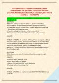 AUXILIARY FLOTILLA LEADERSHIP COURSE &lpar;AFLC&rpar; EXAM COMPREHENSIVE 200 QUESTIONS AND VERIFIED ANSWERS &NewLine;&lpar;ACCURATE ANSWERS&rpar; WITH RATIONALES LATEST 2026&sol;2027 UPDATE &NewLine;&vert; GRADED A&plus; &vert; ASSURED PASS 